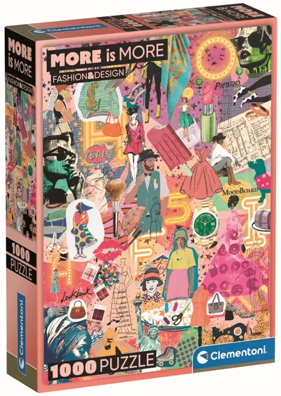 Puzzle Clementoni din 1000 piese - Modă și design