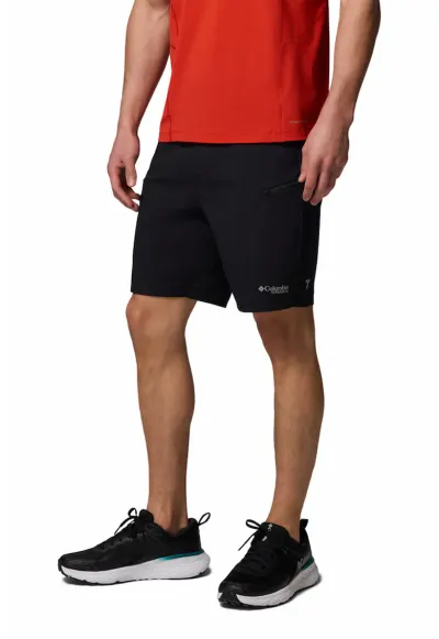 Pantaloni scurti cu buzunare multiple pentru trekking Cosmiques Pro - Negru