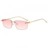 Ochelari De Soare Unisex Techsuit S098, Aurii Roz