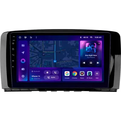 Navigatie Auto MOSS M3 Mercedes-Benz R Class W251 2005-2017 4+32GB 9" QLED Octa-core 2Ghz, Android 4G Bluetooth 5.1 DSP