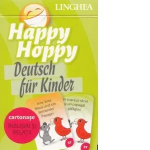 Happy Hoppy - Cartonase cu imagini pentru invatarea limbii germane