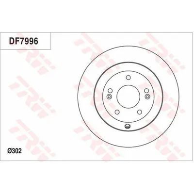 Disc frana TRW DF7996