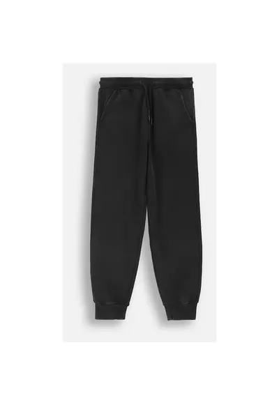 Pantaloni de Trening - grafit - bumbac - talie normala