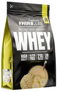 Instant Whey Protein, banană, 750 g, Hero.Lab
