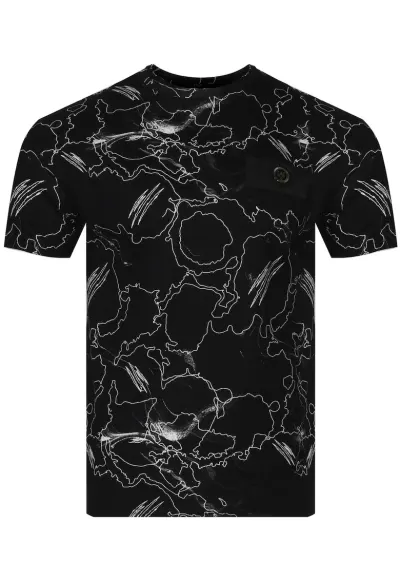 Tricou barbati - PS25MTS06/02 - negru - 100% bumbac