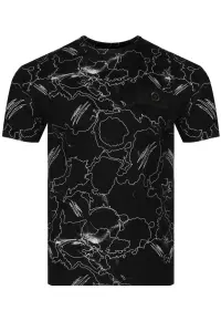 Tricou barbati - PS25MTS06/02 - negru - 100% bumbac