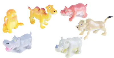 Set de figurine Rappa - Pui de animale sălbatice I, 6 buc. , 4-4.5 cm