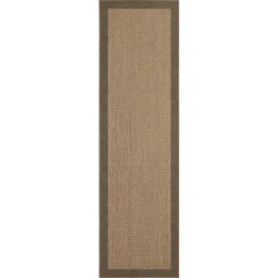 Covor tip traversă pentru interior și exterior maro 80x250 cm Timber 1402 – Ayyildiz Carpets