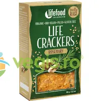 Crackers cu Rozmarin Raw fara Gluten Ecologici/Bio 90g