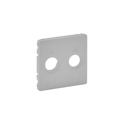Capac Valena Life - TV-SAT priza - aluminiu
