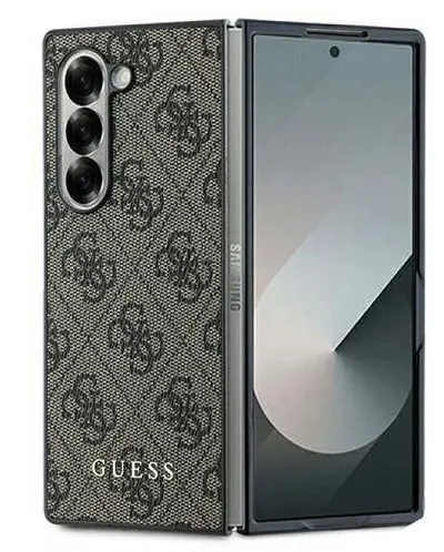 Husă Guess - Charm, Galaxy Z Fold 6, maro