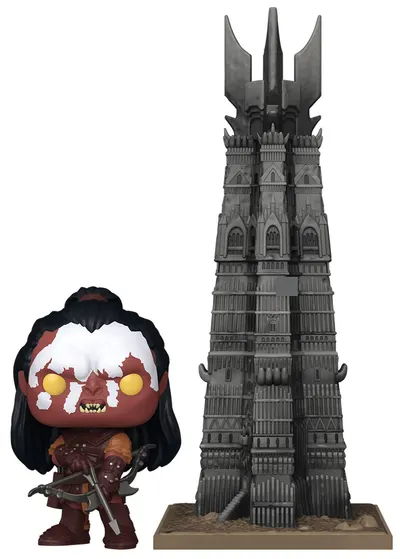 Figurină Funko POP! Town: The Lord of the Rings - Lurtz with Orthanc #02