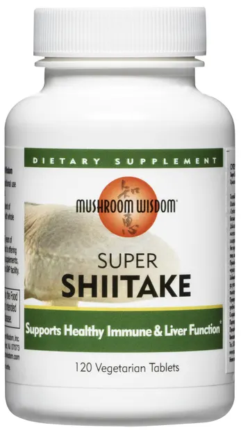 Super Shitake, 120 tablete, Mushroom Wisdom