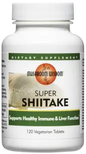 Super Shitake, 120 tablete, Mushroom Wisdom