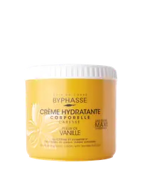 Crema de corp hidratanta cu extract de vanilie, 500ml, Byphasse