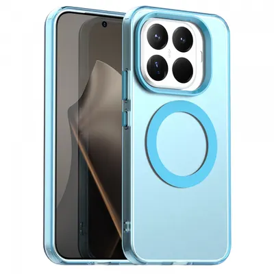 Husa MagSafe pentru Xiaomi 15T Pro, Techsuit, CandyCase, Albastra