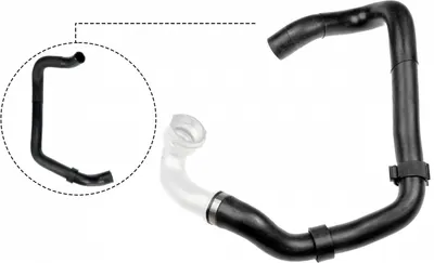 Furtun Radiator Inferior (31,5mm 31,5mm) Potrivit Audi A3; Seat Altea, Altea Xl, Leon, Toledo Iii; Skoda Octavia Ii; Vw Golf Plus V, Golf V, Jetta Iii, Touran 2.0d 02.03-07.15