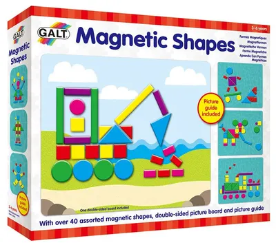 Set de joaca Galt Toys - Forme magnetice si culori