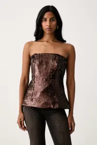Bardot top pentru femei HELENIA