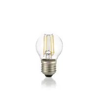 E27 sfera 4w 3000k cri90 trasp Trasparente