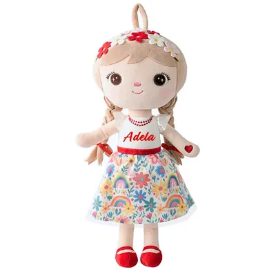 Papusa personalizata de plus Simfonia Florilor