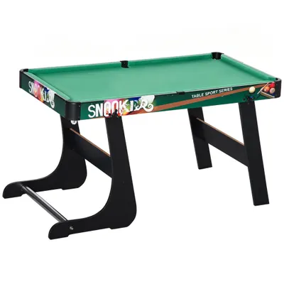 HOMCOM Masă de Jocuri 6 în 1 cu Fotbal de Masă, Biliard, Air Hockey, Tenis de Masă, Hockey pe Iarbă, 118x104x71 cm | Aosom Romania