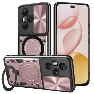 Husa pentru Honor 400 Pro, Techsuit, CamGuard Pro, Roz Aurie
