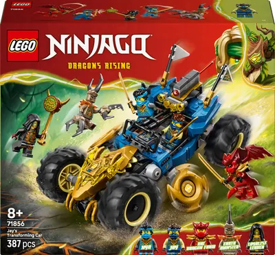 Constructor LEGO Ninjago - Mașina transformabilă a lui Jay (71856)