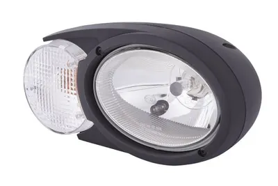 Far dreapta (H4 P21W PY21W T4W, culoare insert: negru, culoare indicator: gri transparent) potrivit FENDT 922 VARIO, 924 VARIO, 930 VARIO