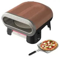 Cuptor electric pentru pizza Tefal - Pizza Pronto, 2600W, 30 cm, maro
