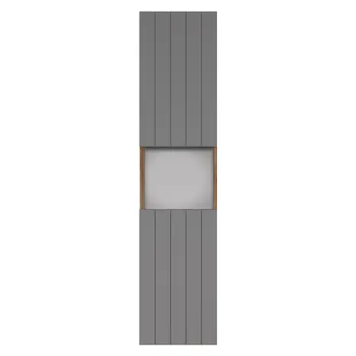 Dulap baie suspendat Nevada anthracite 35x150 cm