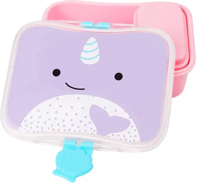 Set de cutii pentru alimente Skip Hop Zoo – 2 bucăți, narval