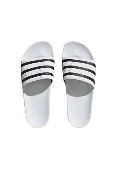 Papuci Barbati - Adilette - Alb