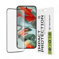 Folie de protectie Ecran Techsuit pentru Google Pixel 9 Pro XL, Sticla Securizata, Full Glue, 111D, Neagra