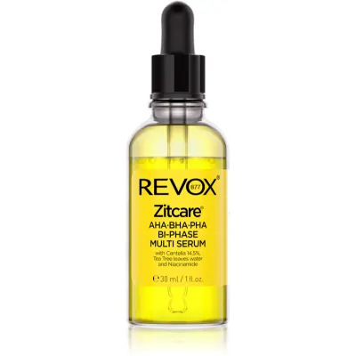 Revox B77 Zitcare AHA BHA PHA Bi-Phase Multi Serum ser bifazic pentru netezirea și matifierea tenului 30 ml
