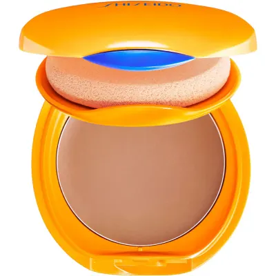 Shiseido Expert Sun Protector Tanning Compact Foundation SPF10 makeup rezistent la apa reincarcabil culoare Bronze 12 g