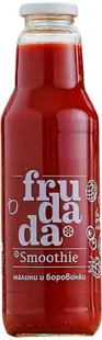Smoothie-uri, Zmeură și afine, 750 ml, Frudada
