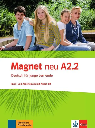 Magnet neu A2.2, Kurs-/Arbeitsbuch + CD - Paperback brosat - Giorgio Motta, Silvia Dahmen, Ursula Esterl
