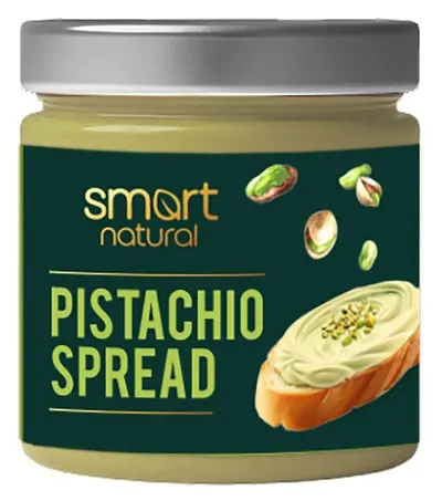 Smart Natural Crem de întins, fistic, 200 g