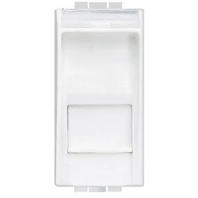 Priza RJ 45 LiVinglight Cat. 6 - FTP - Alb - 1 modul