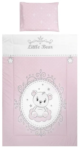 Set dormitor cu 5 piese Lorelli - Cosy, roz