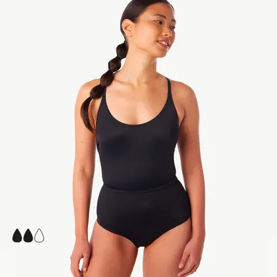 Costum de baie menstrual etanș întreg Flux mediu SMOON Téthys Adulți