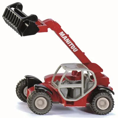 Mașinuță din metal Siku Agriculture - Incarcator telescopic Manitou
