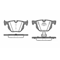 Set placute frana, frana disc REMSA 0381.60
