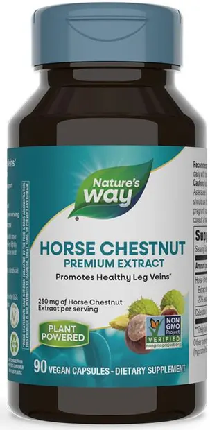 Horse Chestnut, 350 mg, 90 capsule, Nature’s Way