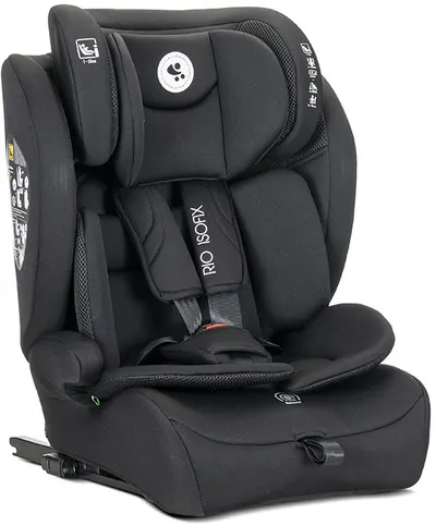 Scaun auto Lorelli - Rio, IsoFix, i-Size, 76-150 cm, Negru