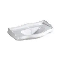 Chiuvetă albă din ceramică 100x54,5 cm Retro – Sapho