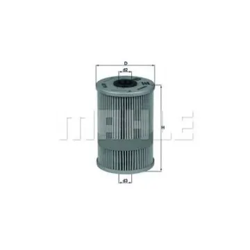 Filtru ulei MAHLE ORIGINAL OX 99