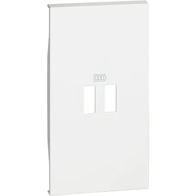 Placa pentru referintele K4285C2, K4286C2, K4287C2 Bticino Living Now KW12C, alb