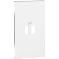 Placa pentru referintele K4285C2, K4286C2, K4287C2 Bticino Living Now KW12C, alb